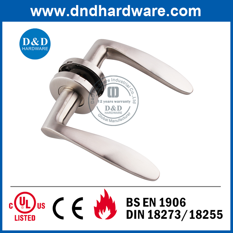 Stainless Steel 316 internal Doors Solid Lever Handle –DDSH001