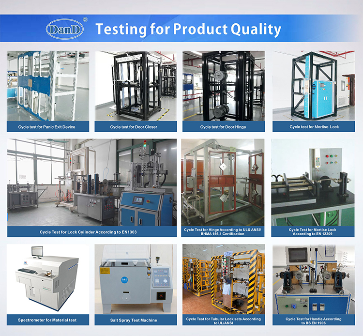 D and D Door Hardware Testing Quality
