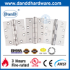 SS304 UL Listed Fire Proof Butt Hinge for Metal Door-DDSS001-FR-4X3X3