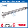 UL Listed Stainless Steel 304 commercial fire rated single door hardware rim push touch bar panic exit device-DDPD003