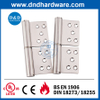 SS304 Stain Finish Fire Rated Flag Hinge for Internal Wooden Door-DDSS030A-5X4X3
