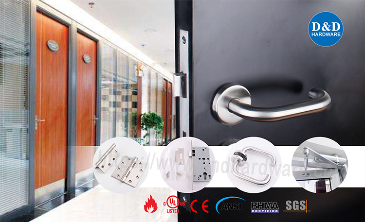 What is included in the door hardware?