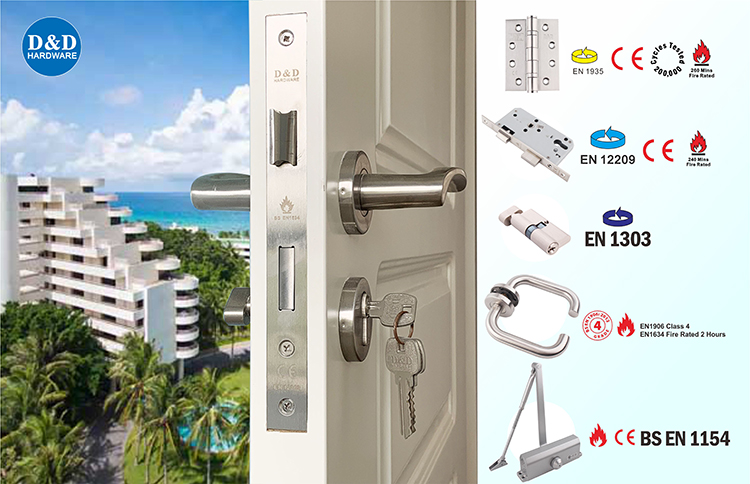 The Door hardware applications.
