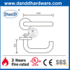 EN1906 SS304 Hollow Fire Rated Lever Door Handle For Office Wooden Door -DDTH001