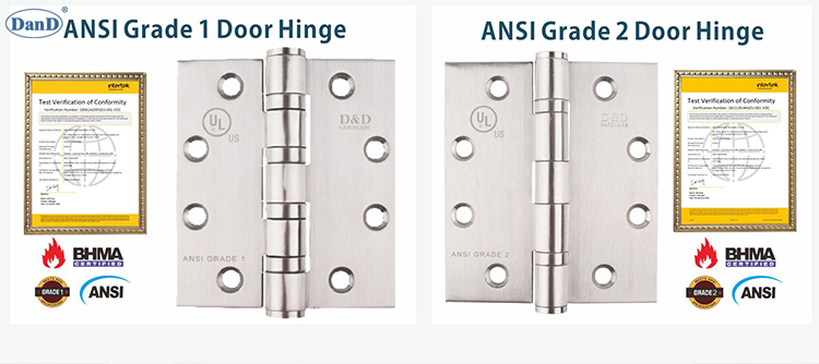 ANSI Grade 1 and Grade 2 Door Hinge