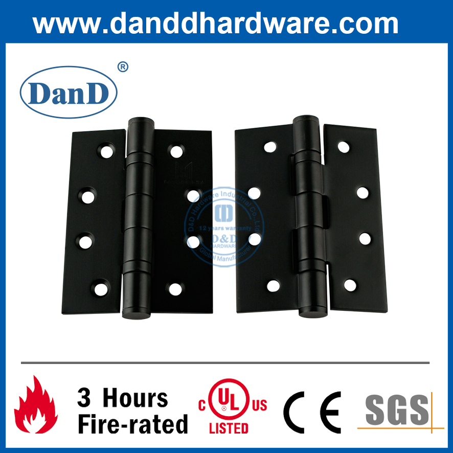 SS304 Black CE Fire Rated interior door Hardware