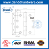 SS201 4.5 Inch ANSI Grade 2 Double Ball Bearing Door Hinge-DDSS001-ANSI-2