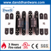 Black Sanding heavy duty 3D Adjustable Office Building Door Concealed Hinge-DDCH008-G80