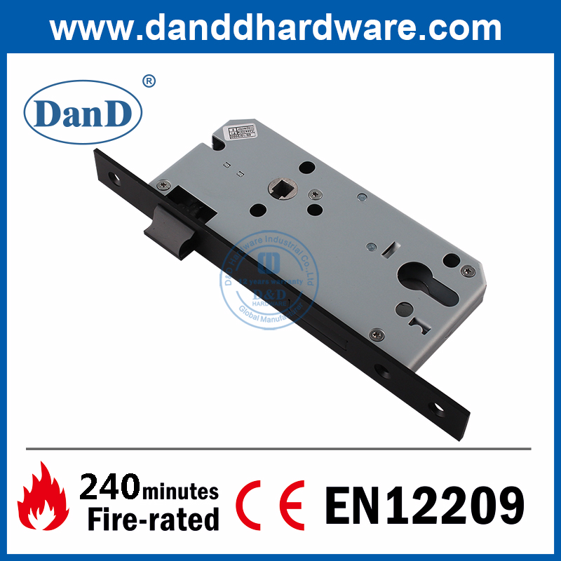 SS304 Black CE Fire Rated interior door Hardware