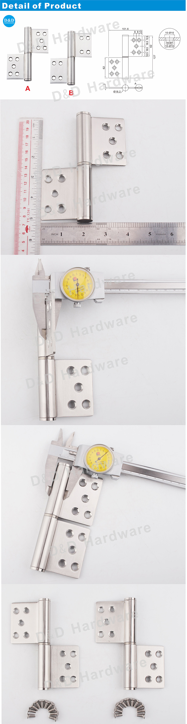 Flag Hinge DDSS030