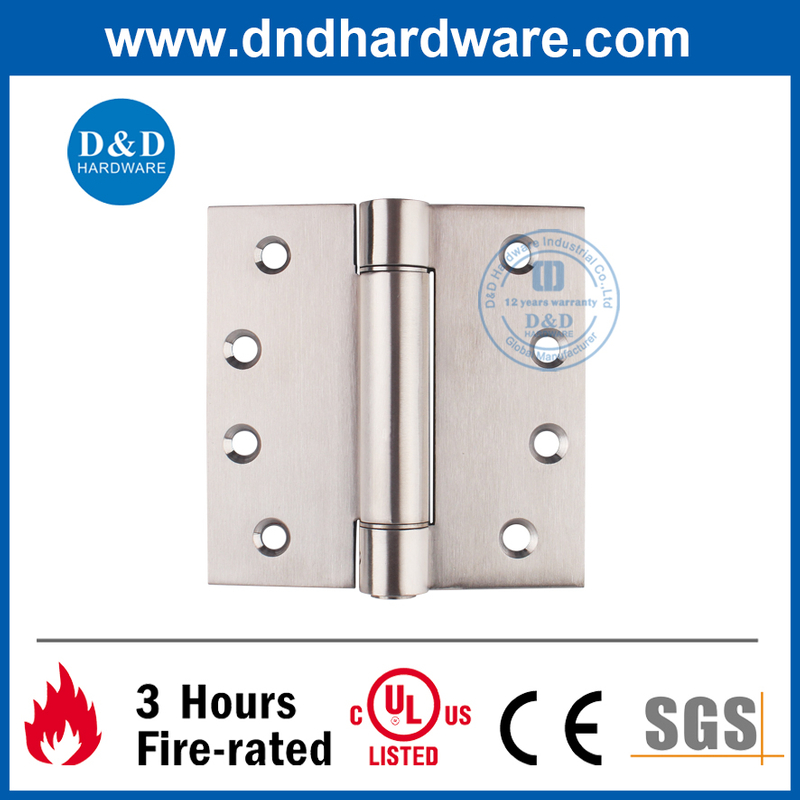 Stainless Steel 316 Spring Loaded Adjusting Door Hinge for Fire Door -DDSS033-4X4X3
