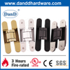 Black Sanding heavy duty 3D Adjustable Office Building Door Concealed Hinge-DDCH008-G80