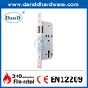 Euro Security SS304 CE Mortise Sash Fire Rated Door Lock-DDML009