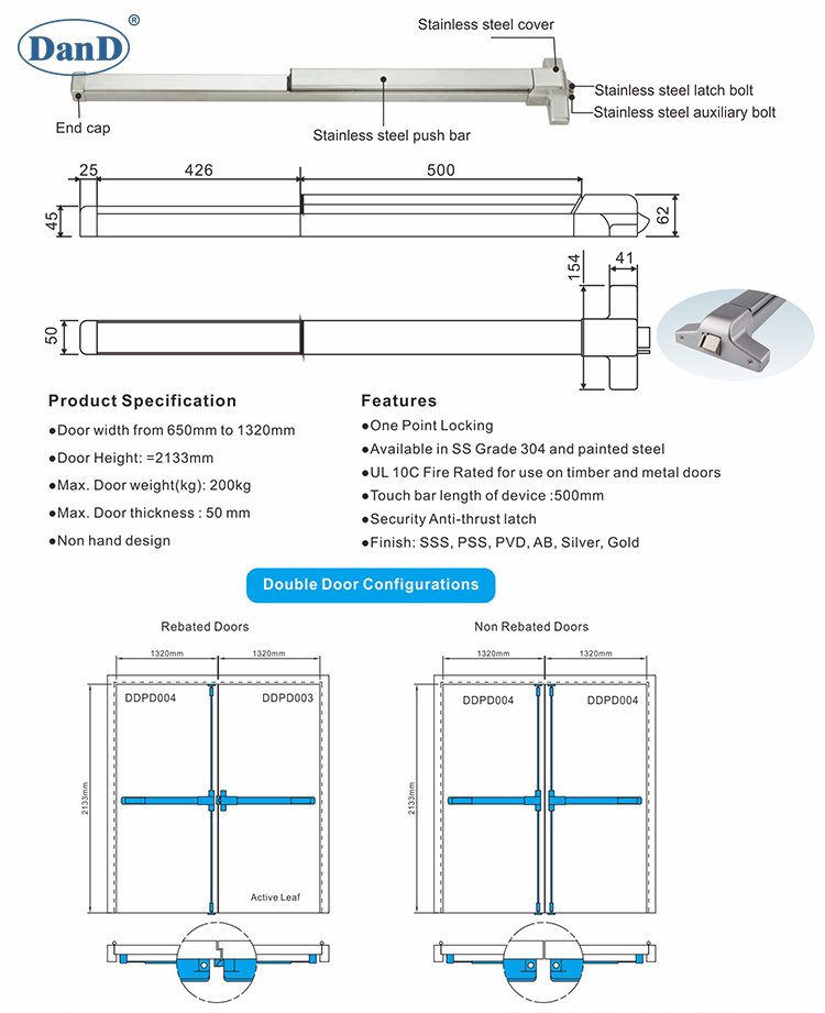 02 Fire Exit Hardware