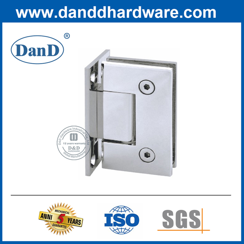 Wall To Glass Glass Shower Door Hinge for Bathroom Door-DDGH001