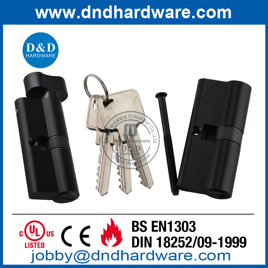 SS304 Black CE Fire Rated interior door Hardware