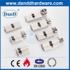 Euro Brass EN1303 Euro Profile Master Key Double Door Lock Cylinder-DDLC003