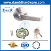 SS304 EN1634 Fire Rated exit door panic device outside lever trim lock handle-DDPD012