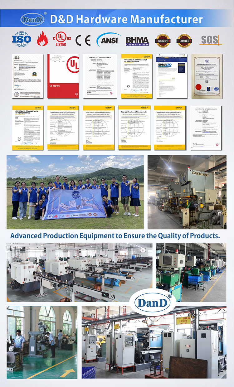 D and D Hardware Manufacturer