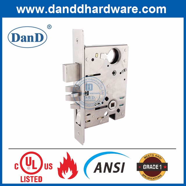 American UL certificate ANSI A Grade 1 Entrance heavy duty mortise door lock-F20